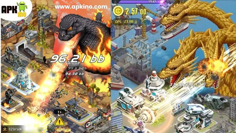 Godzilla Defense Force MOD APK