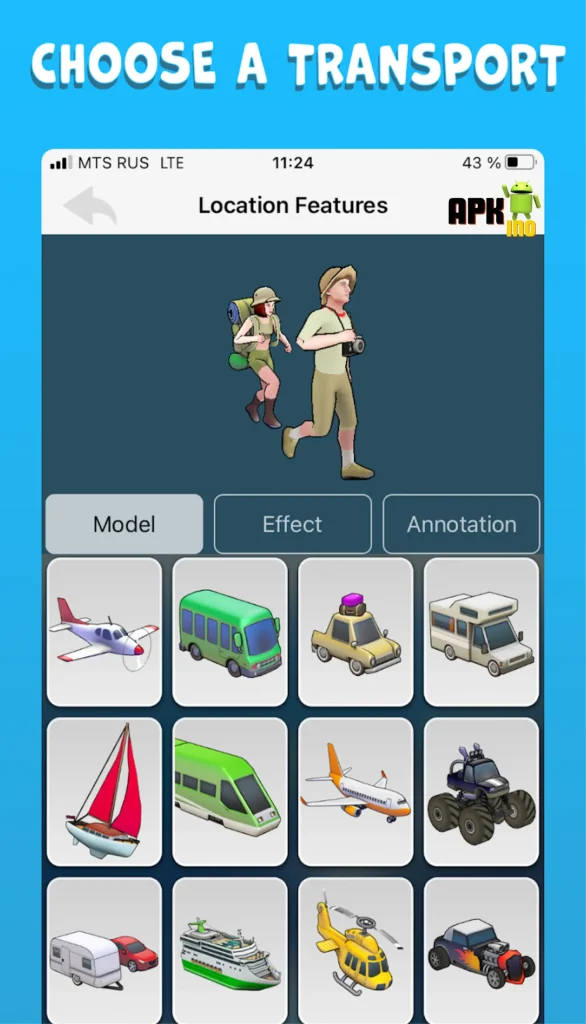 TravelBoast Mod Apk 