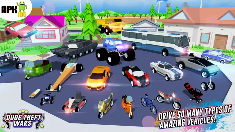 Dude Theft Wars MOD APK 